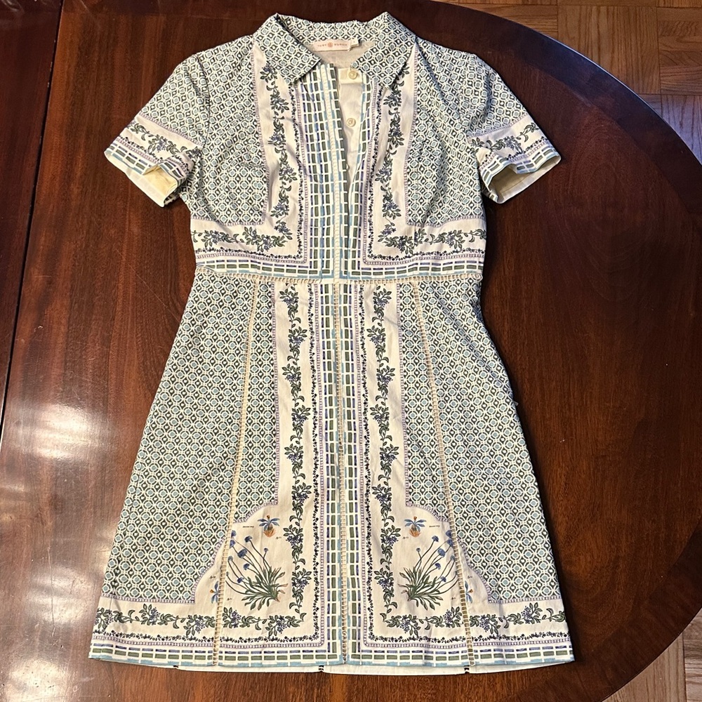 Tory Burch Talia Botanical Dress